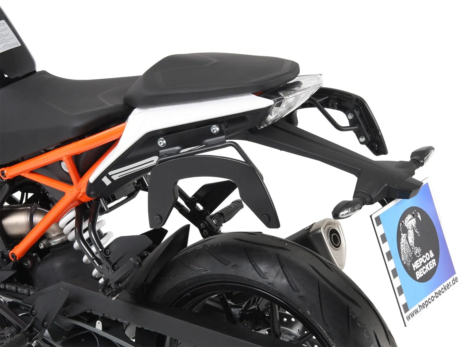 KTM 390 Duke Sidecases Carrier - C-Bow