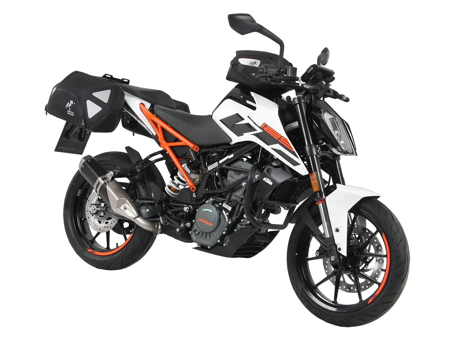 KTM 390 Duke Sidecases Carrier - C-Bow