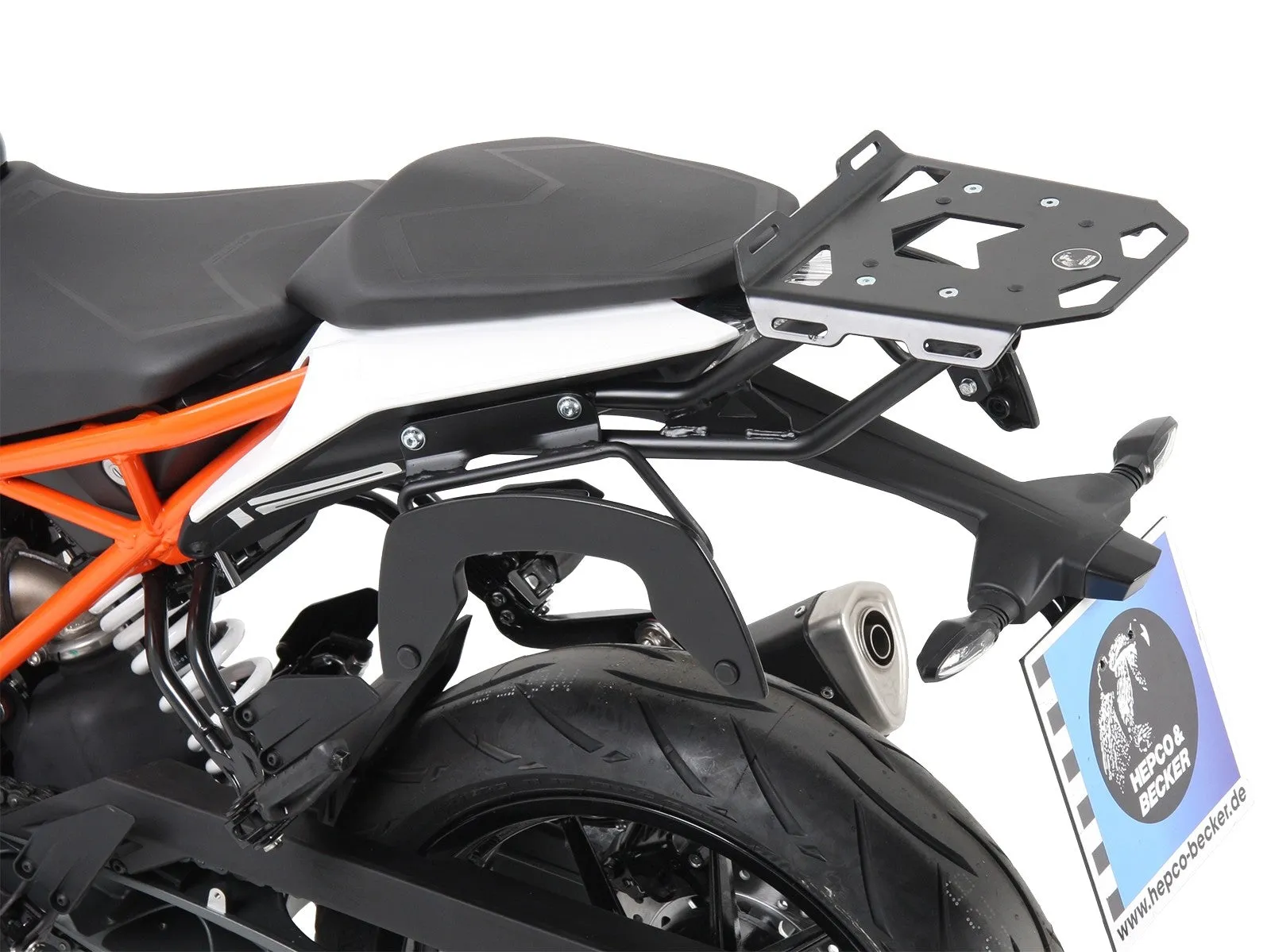 KTM 390 Duke Sidecases Carrier - C-Bow
