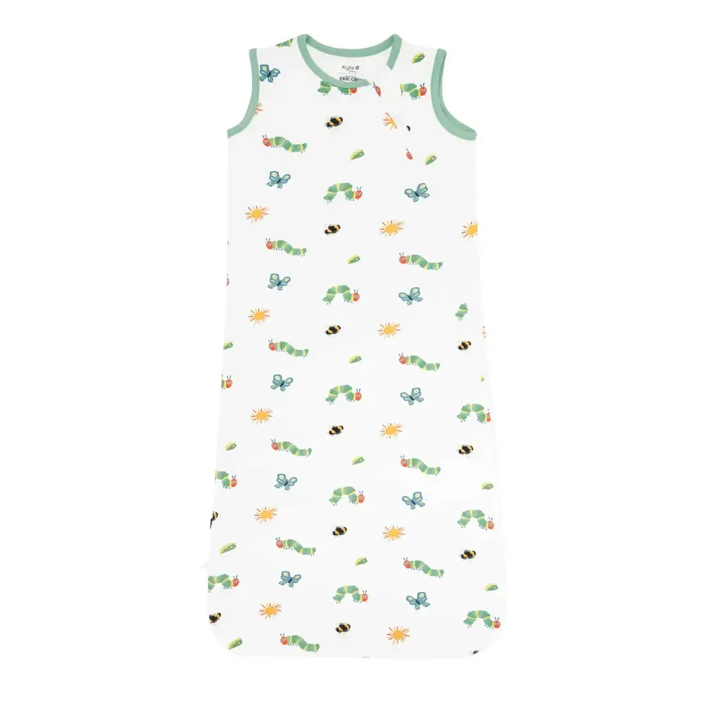 Kyte Baby 0.5 Tog Printed Sleep Bag in The Very Hungry Caterpillar and Friends