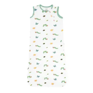 Kyte Baby 0.5 Tog Printed Sleep Bag in The Very Hungry Caterpillar and Friends
