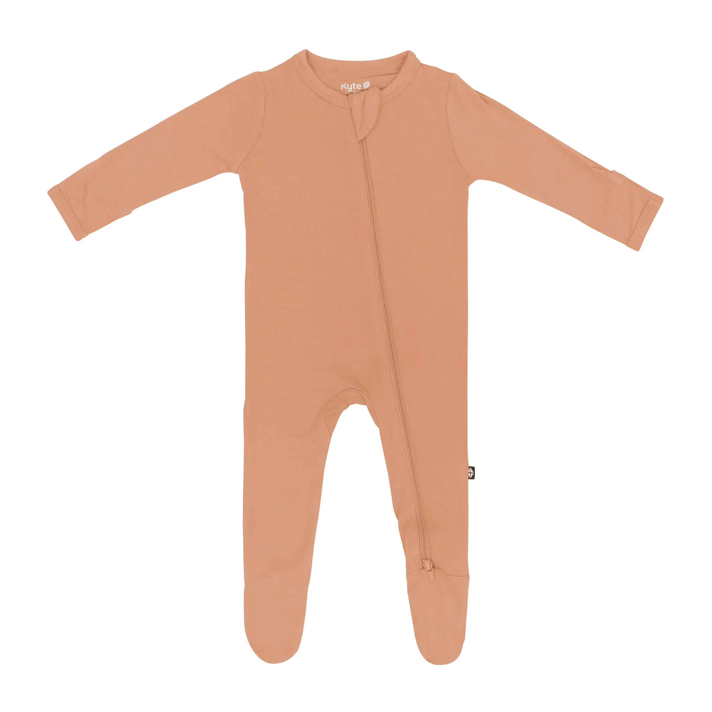 Kyte Baby - Zippered Footie - Apricot