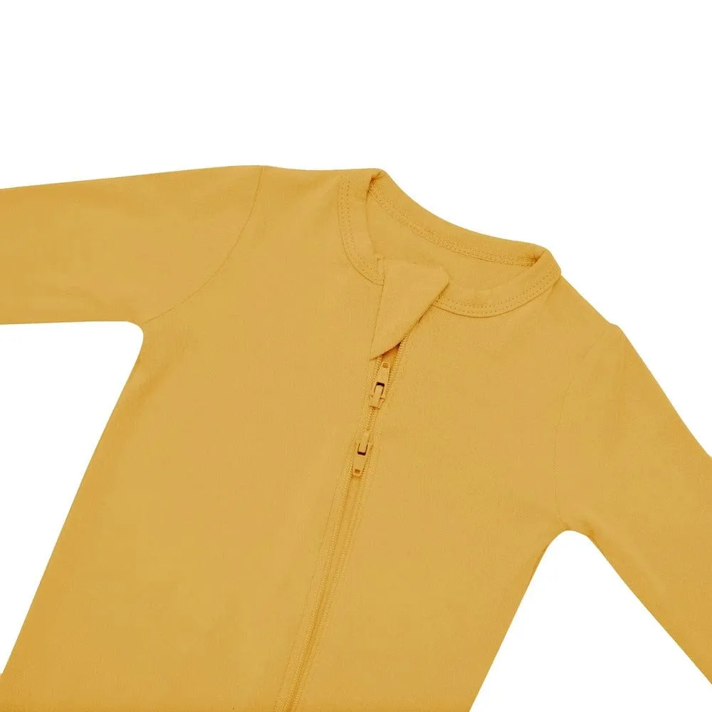 Kyte Baby Zippered Footie - Marigold