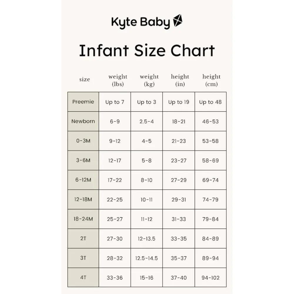 Kyte Baby Zippered Footie - Mistletoe