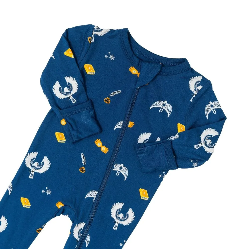 Kyte BABY Zippered Footie - Ravenclaw