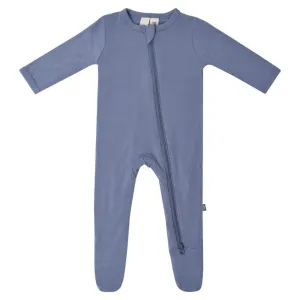 Kyte BABY Zippered Footie - Slate