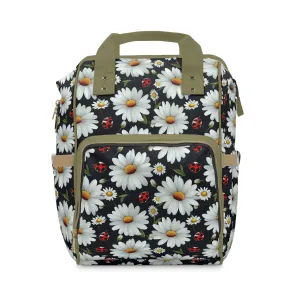 Ladybug Diaper Backpack - Adorable & Practical Baby Bag with Ladybug Patterns