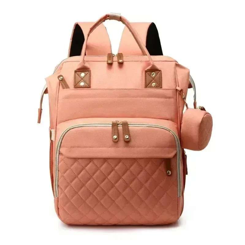 Large Baby Diaper Backpack with Changing Pad for Parents