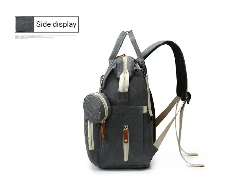 Large Baby Diaper Backpack with Changing Pad for Parents