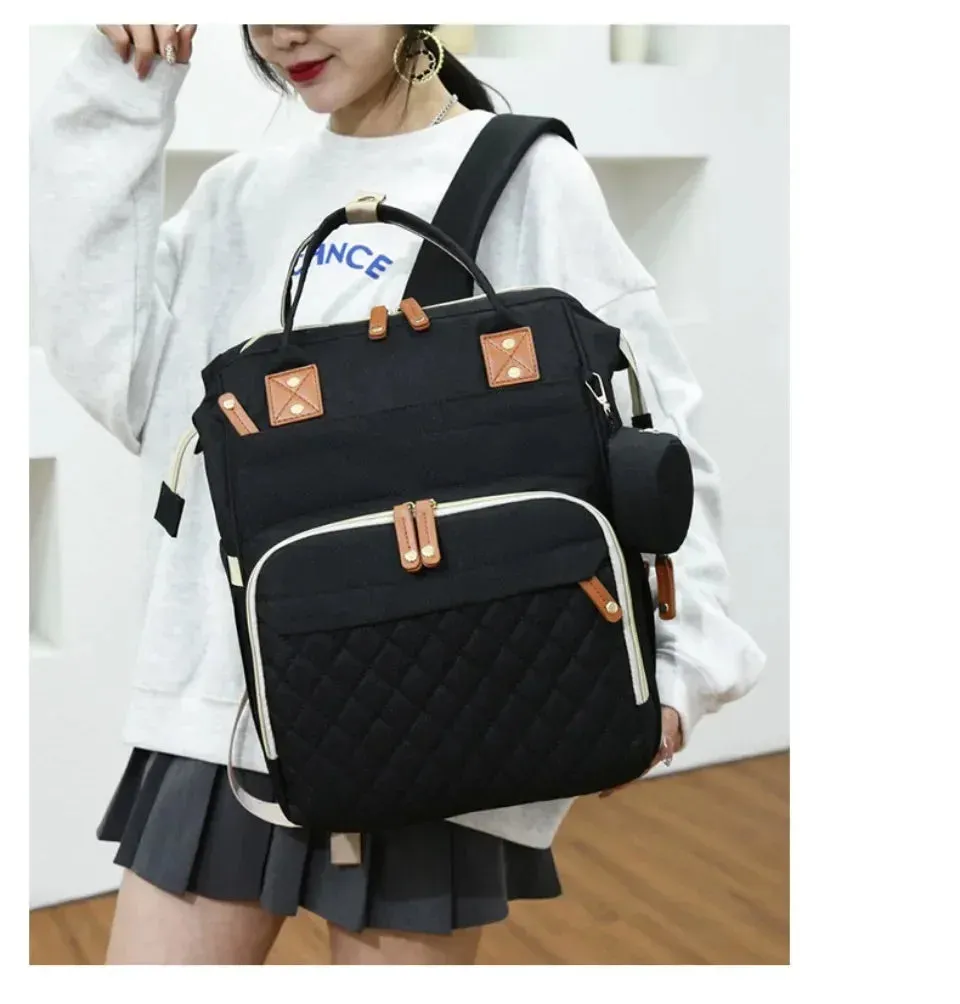 Large Baby Diaper Backpack with Changing Pad for Parents