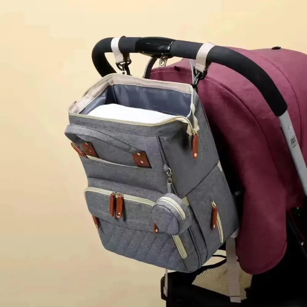 Large Baby Diaper Backpack with Changing Pad for Parents