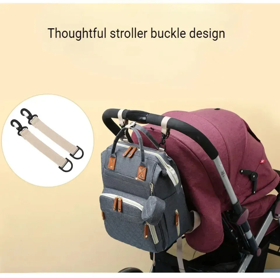 Large Baby Diaper Backpack with Changing Pad for Parents