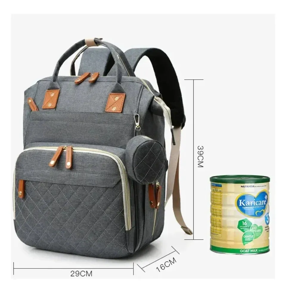 Large Baby Diaper Backpack with Changing Pad for Parents