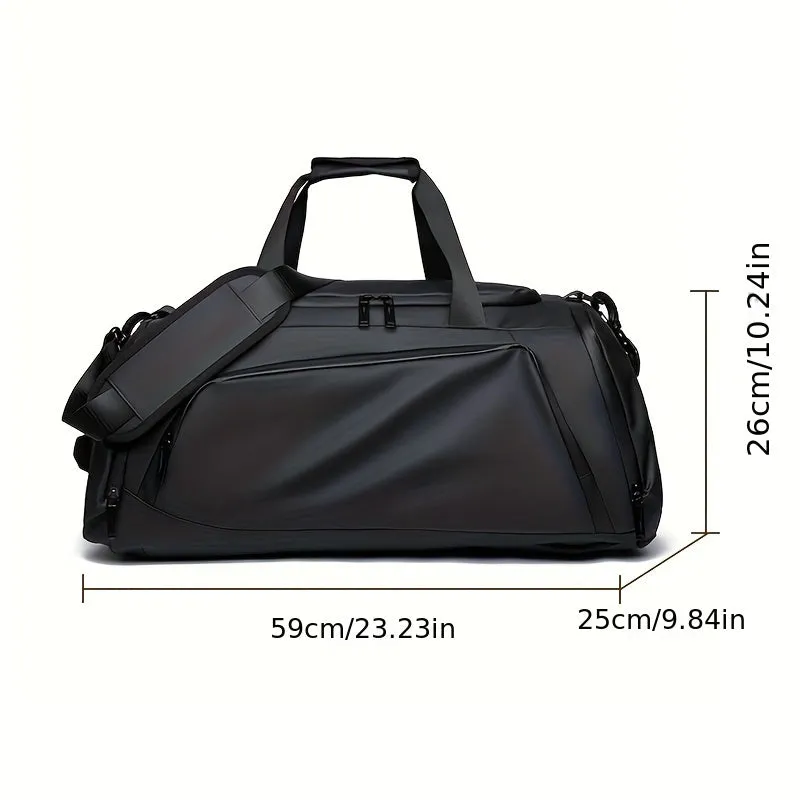 Large Capacity Duffel Backpack Travel Backpack with Shoes Compartment