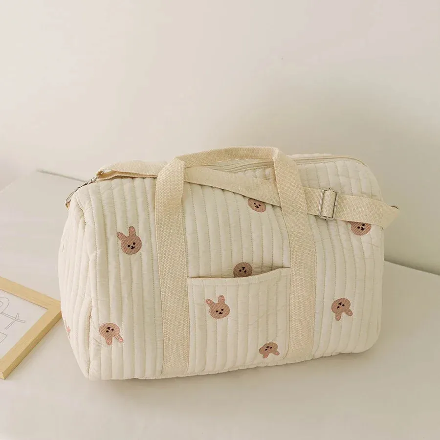 Large Floral Mommy Diaper Bag