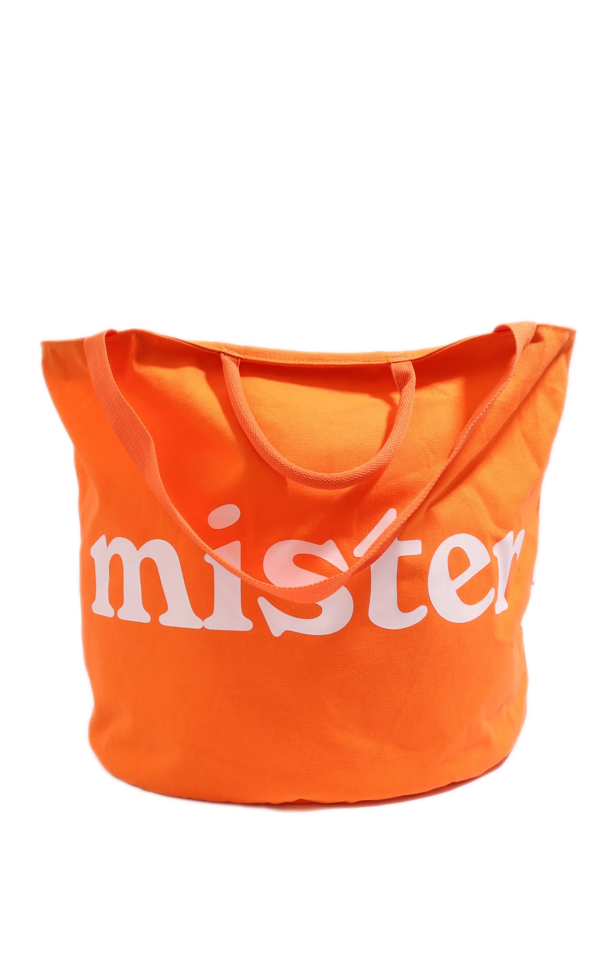 Large Round Tote / Grow Bag - Orange