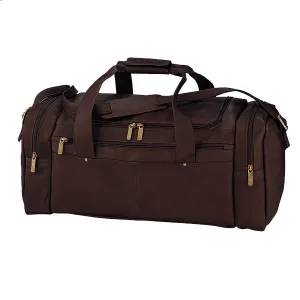 Large Sport Duffel Bag in Columbian Leather