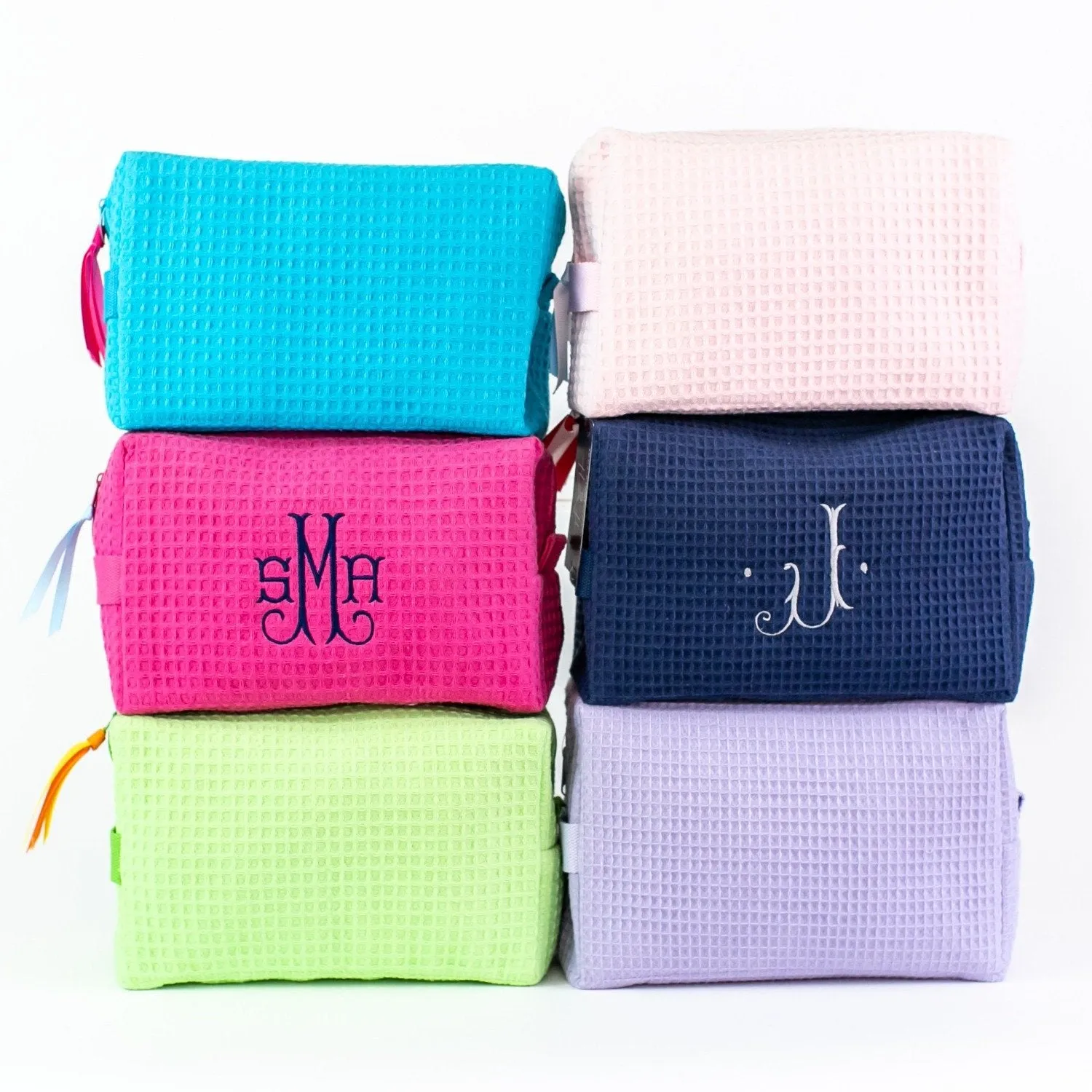 Large Waffle Cosmetic Bag