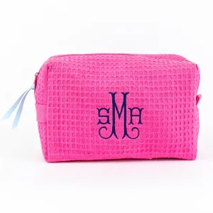 Large Waffle Cosmetic Bag