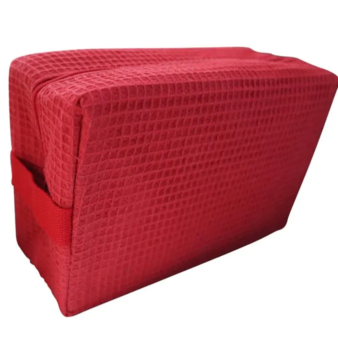 Large Waffle Cosmetic Bag