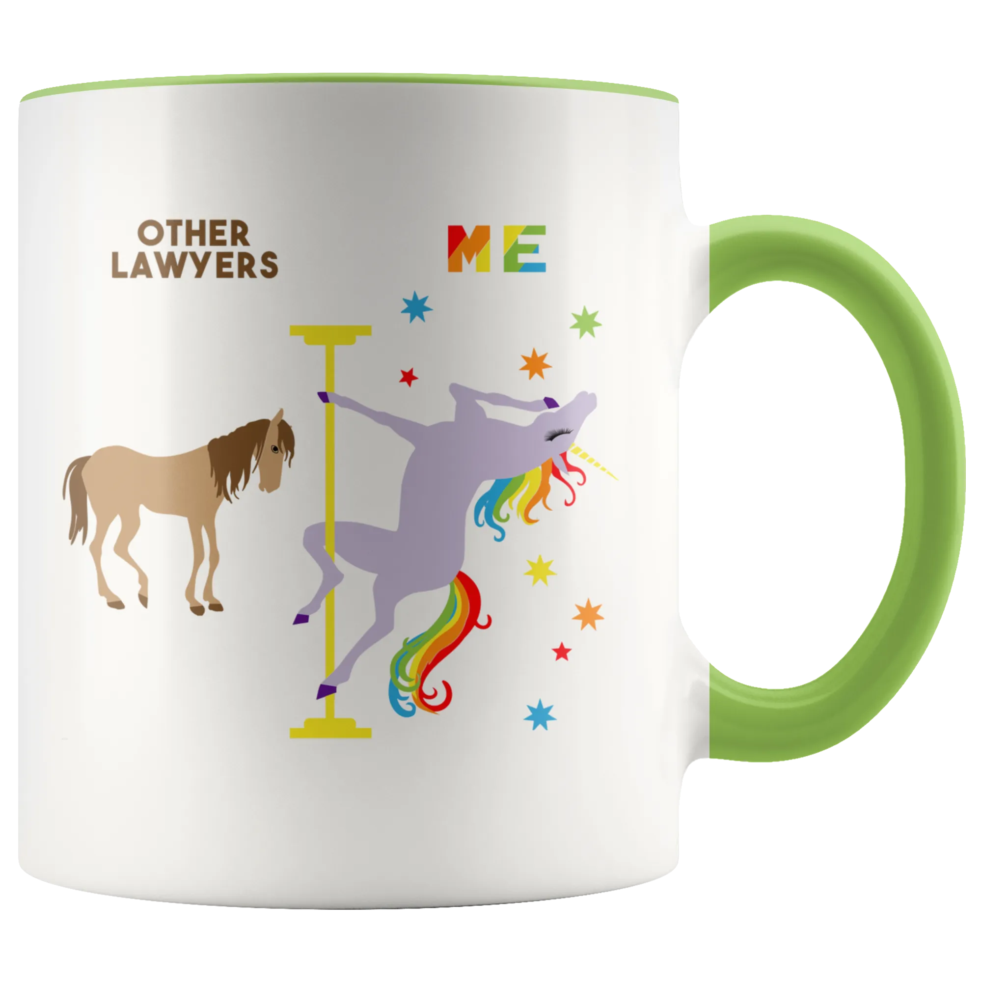 Lawyer Gift for Lawyer Mug Attorney Gift Law School Graduation Gift Future Lawyer Coffee Cup Pole Dancing Unicorn