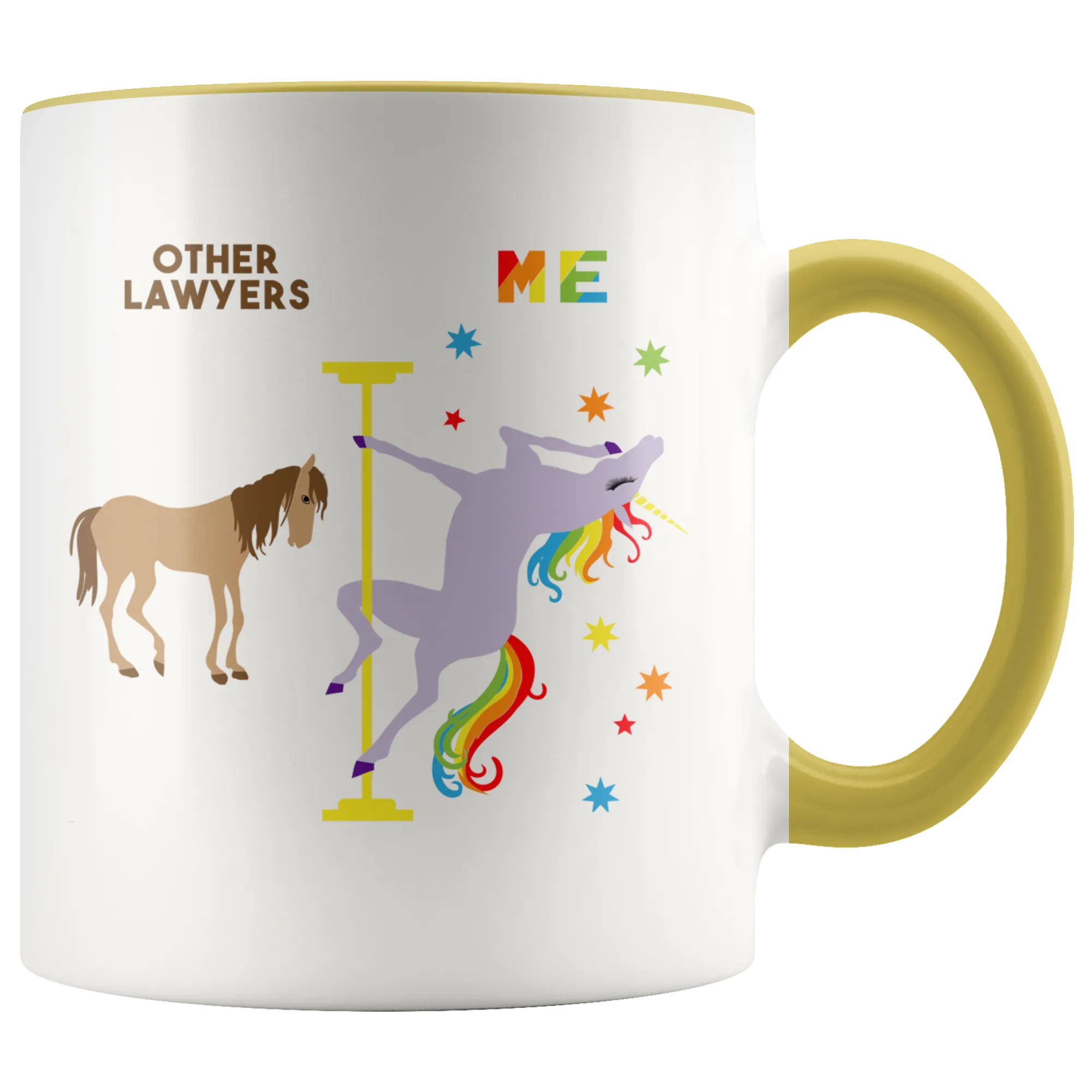 Lawyer Gift for Lawyer Mug Attorney Gift Law School Graduation Gift Future Lawyer Coffee Cup Pole Dancing Unicorn