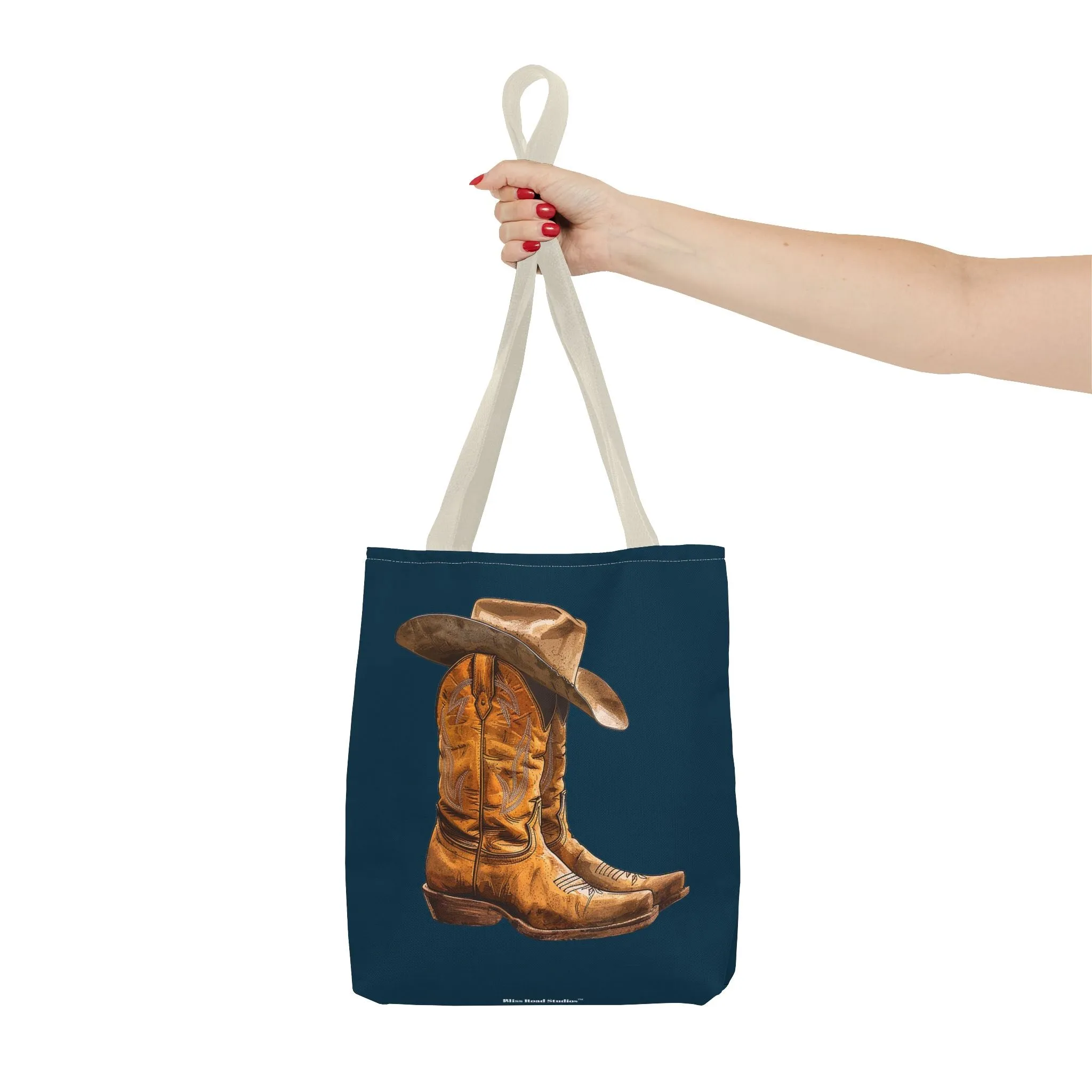 Legendary Lone Star Cowboy Tote Bag - Carry a piece of the West wherever you go! Available in 3 sizes.