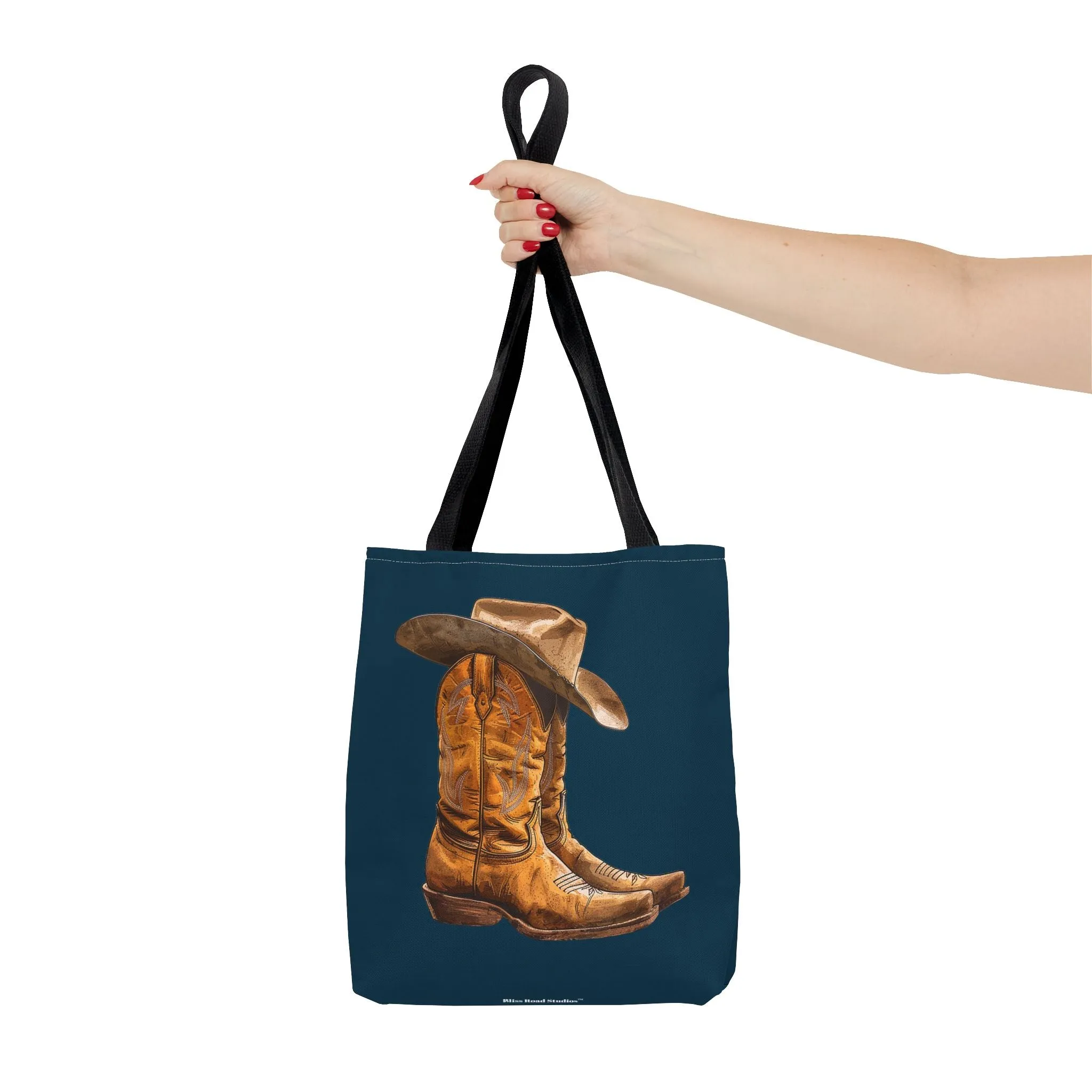 Legendary Lone Star Cowboy Tote Bag - Carry a piece of the West wherever you go! Available in 3 sizes.