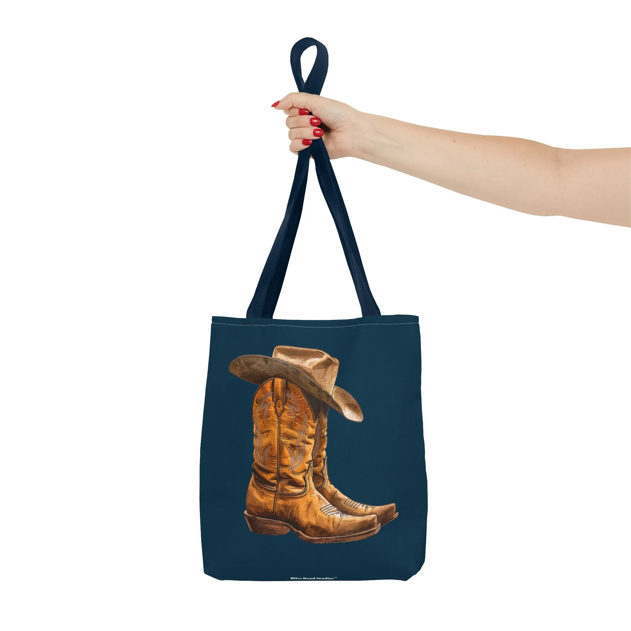 Legendary Lone Star Cowboy Tote Bag - Carry a piece of the West wherever you go! Available in 3 sizes.