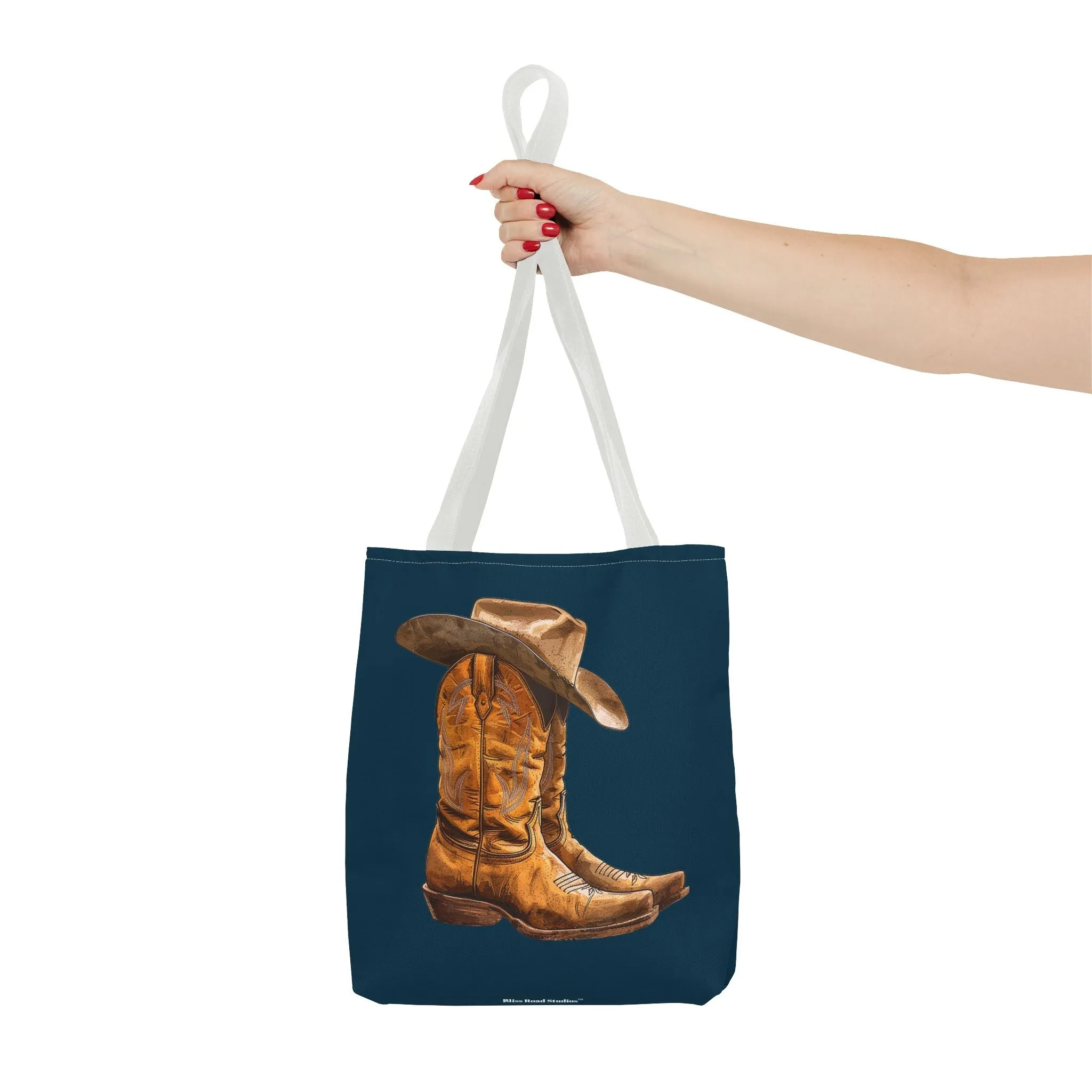 Legendary Lone Star Cowboy Tote Bag - Carry a piece of the West wherever you go! Available in 3 sizes.