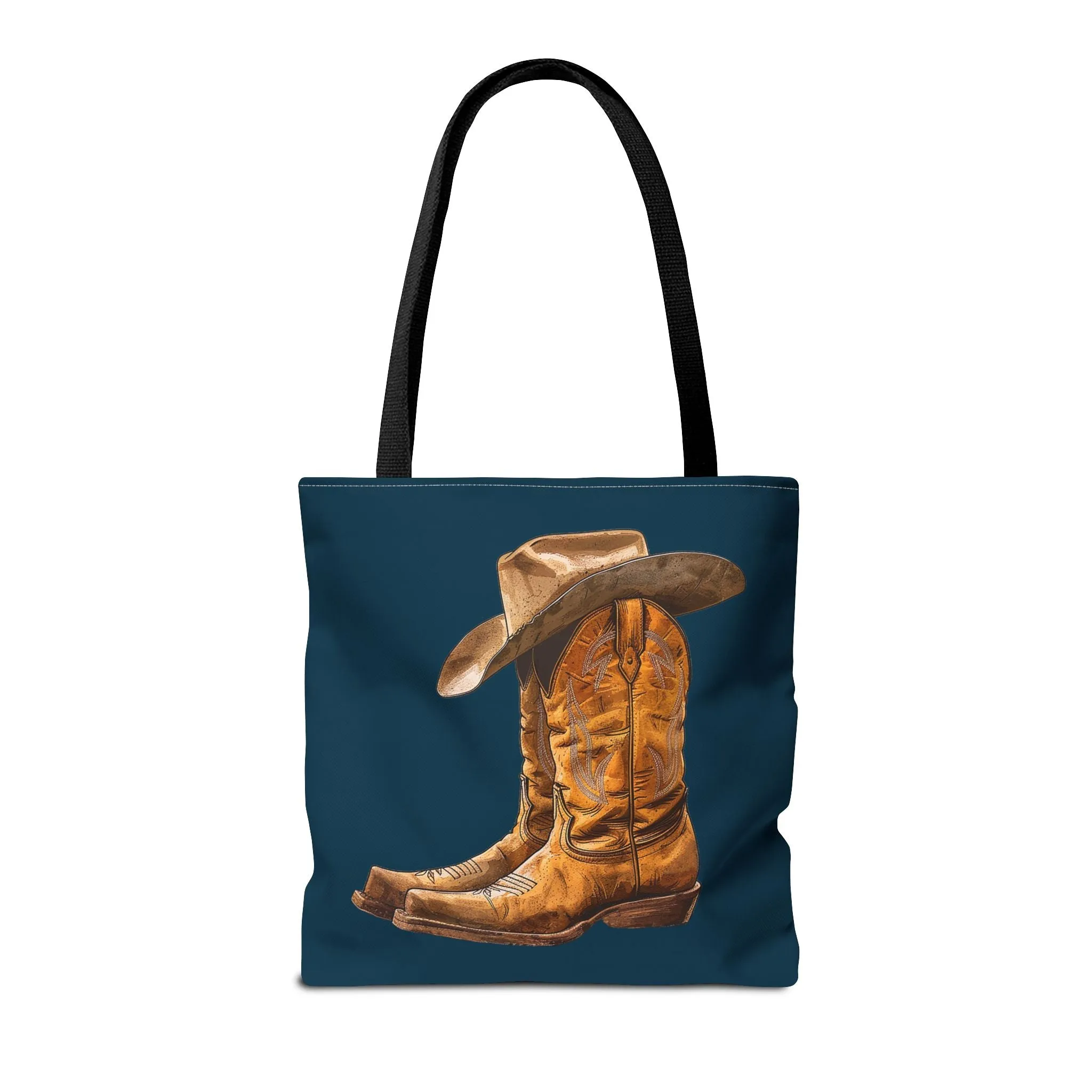 Legendary Lone Star Cowboy Tote Bag - Carry a piece of the West wherever you go! Available in 3 sizes.