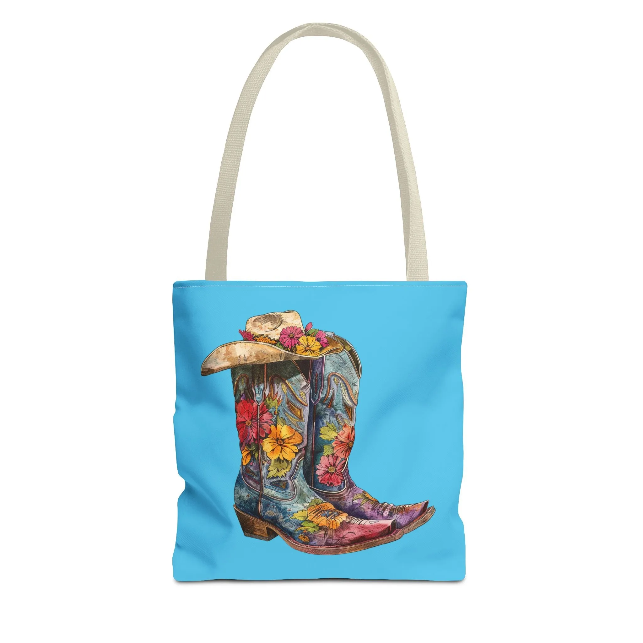 Legendary Lone Star Cowgirl Tote Bag - Step into Western Elegance! Available in 3 sizes.