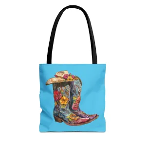 Legendary Lone Star Cowgirl Tote Bag - Step into Western Elegance! Available in 3 sizes.