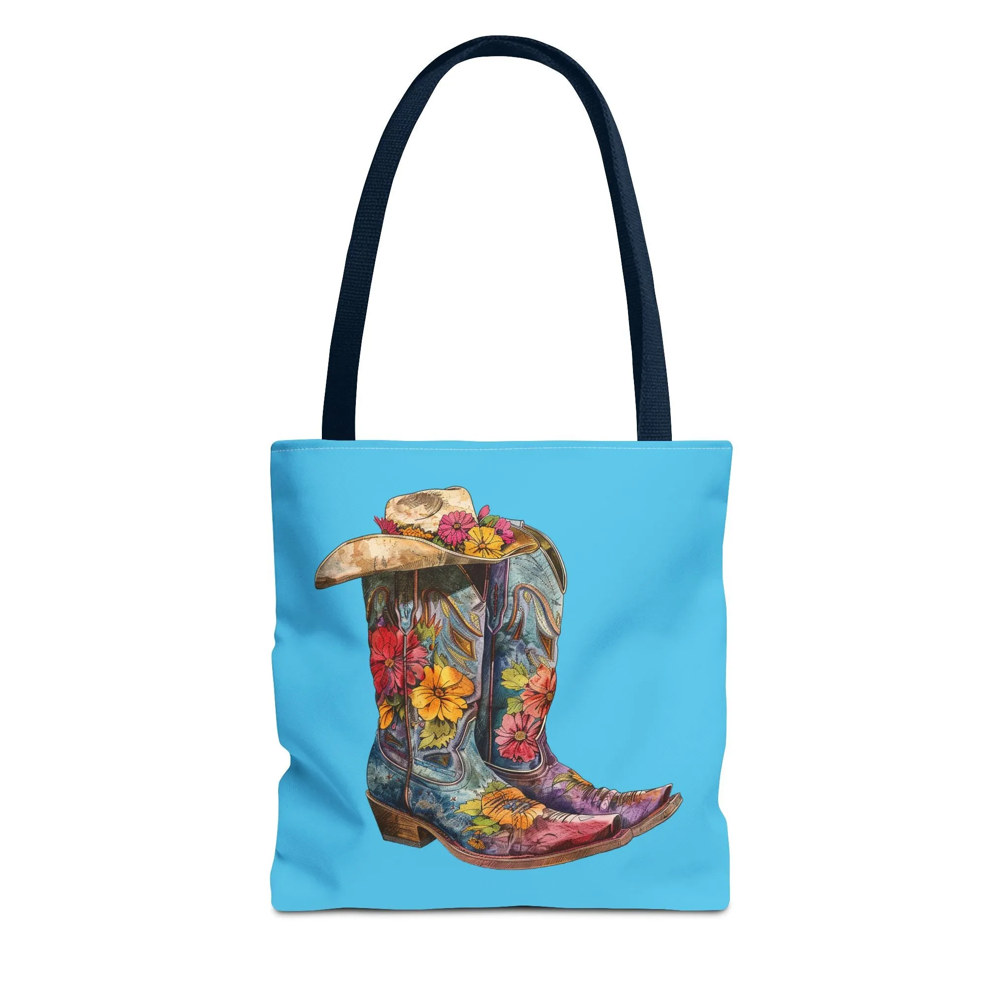 Legendary Lone Star Cowgirl Tote Bag - Step into Western Elegance! Available in 3 sizes.