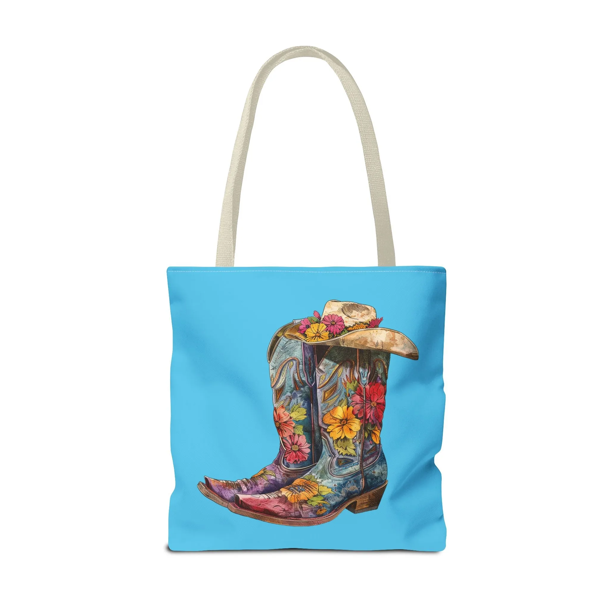 Legendary Lone Star Cowgirl Tote Bag - Step into Western Elegance! Available in 3 sizes.