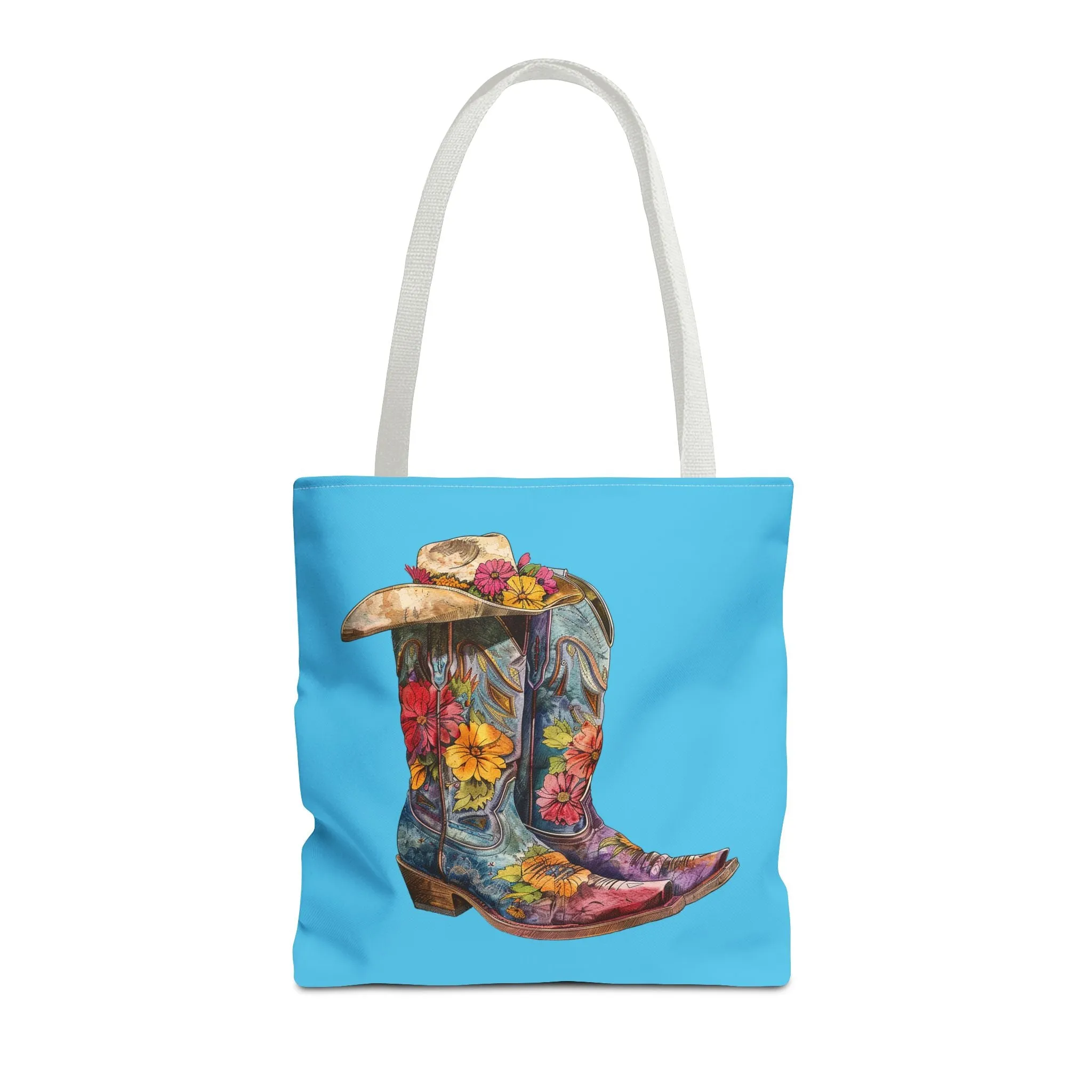 Legendary Lone Star Cowgirl Tote Bag - Step into Western Elegance! Available in 3 sizes.