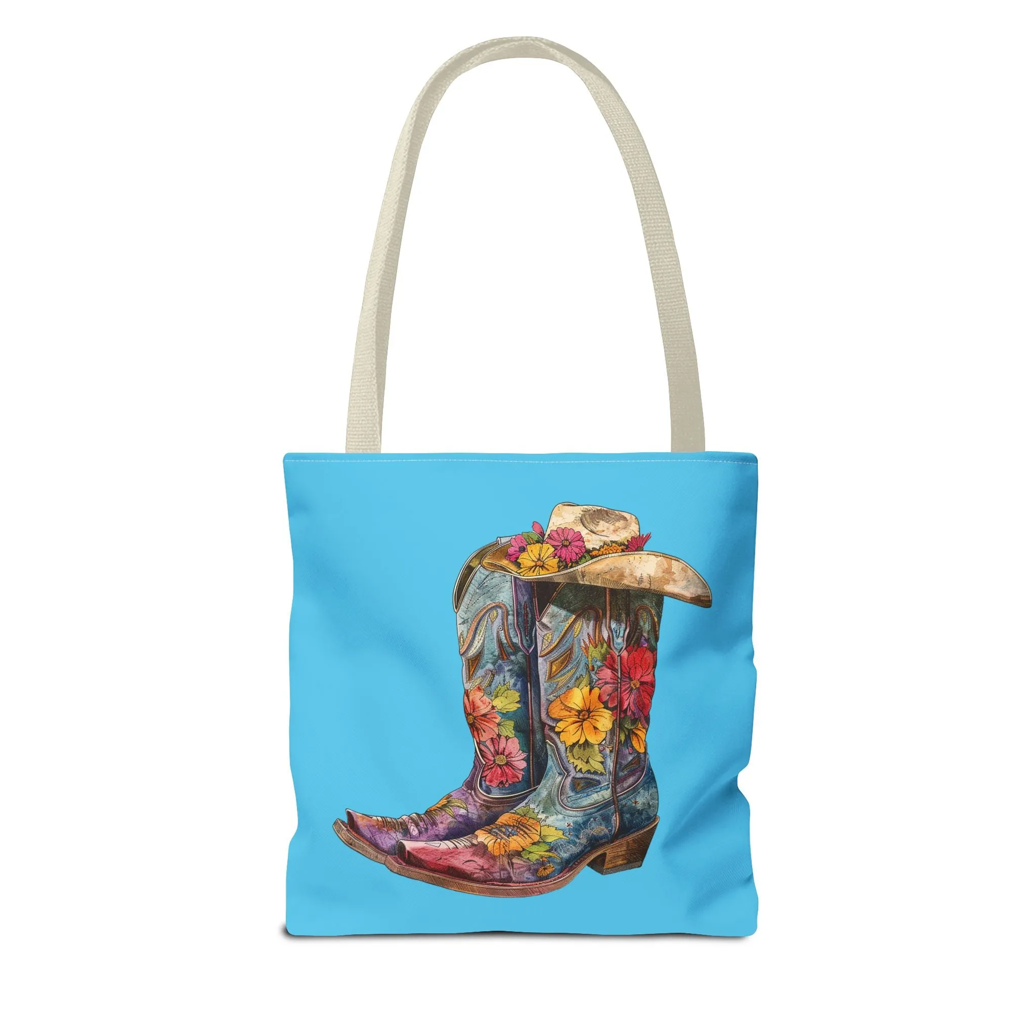 Legendary Lone Star Cowgirl Tote Bag - Step into Western Elegance! Available in 3 sizes.
