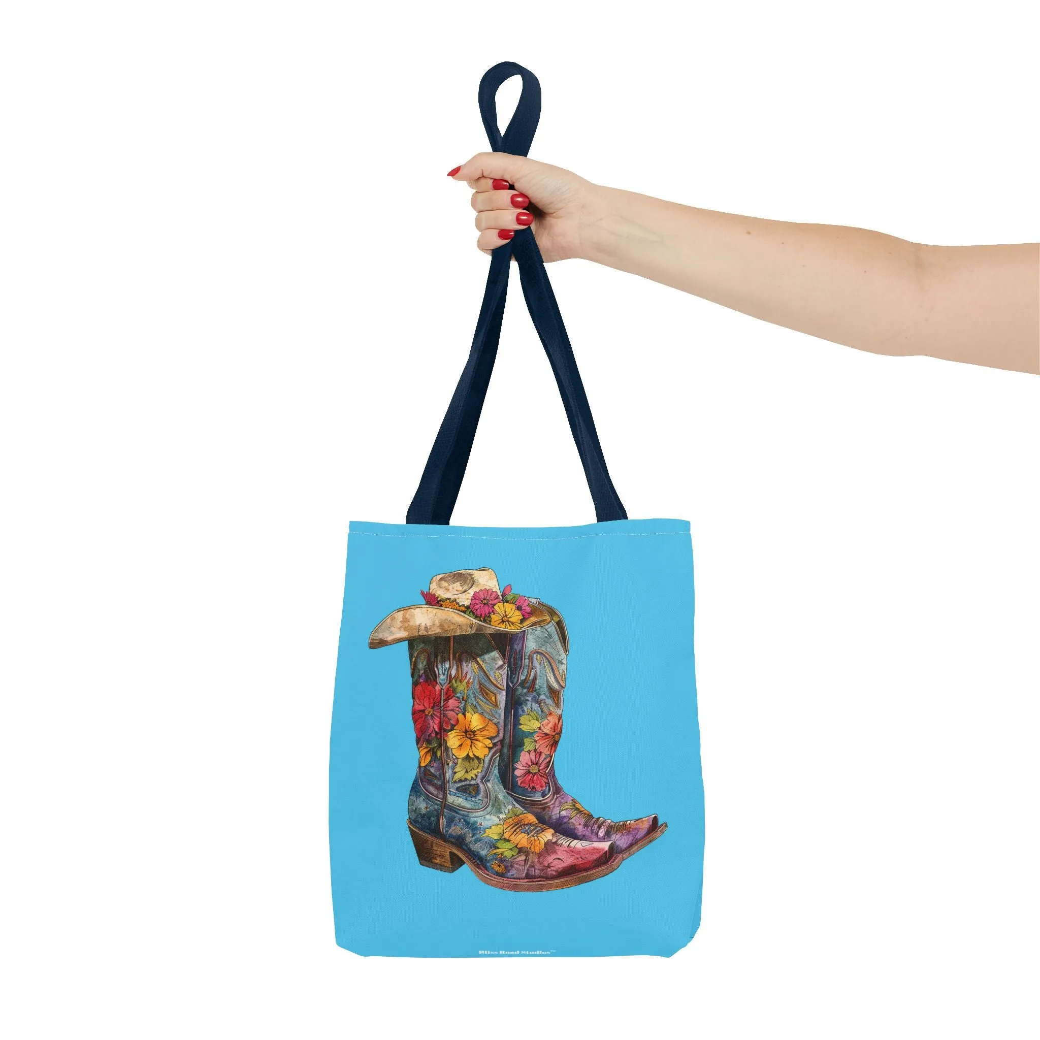 Legendary Lone Star Cowgirl Tote Bag - Step into Western Elegance! Available in 3 sizes.