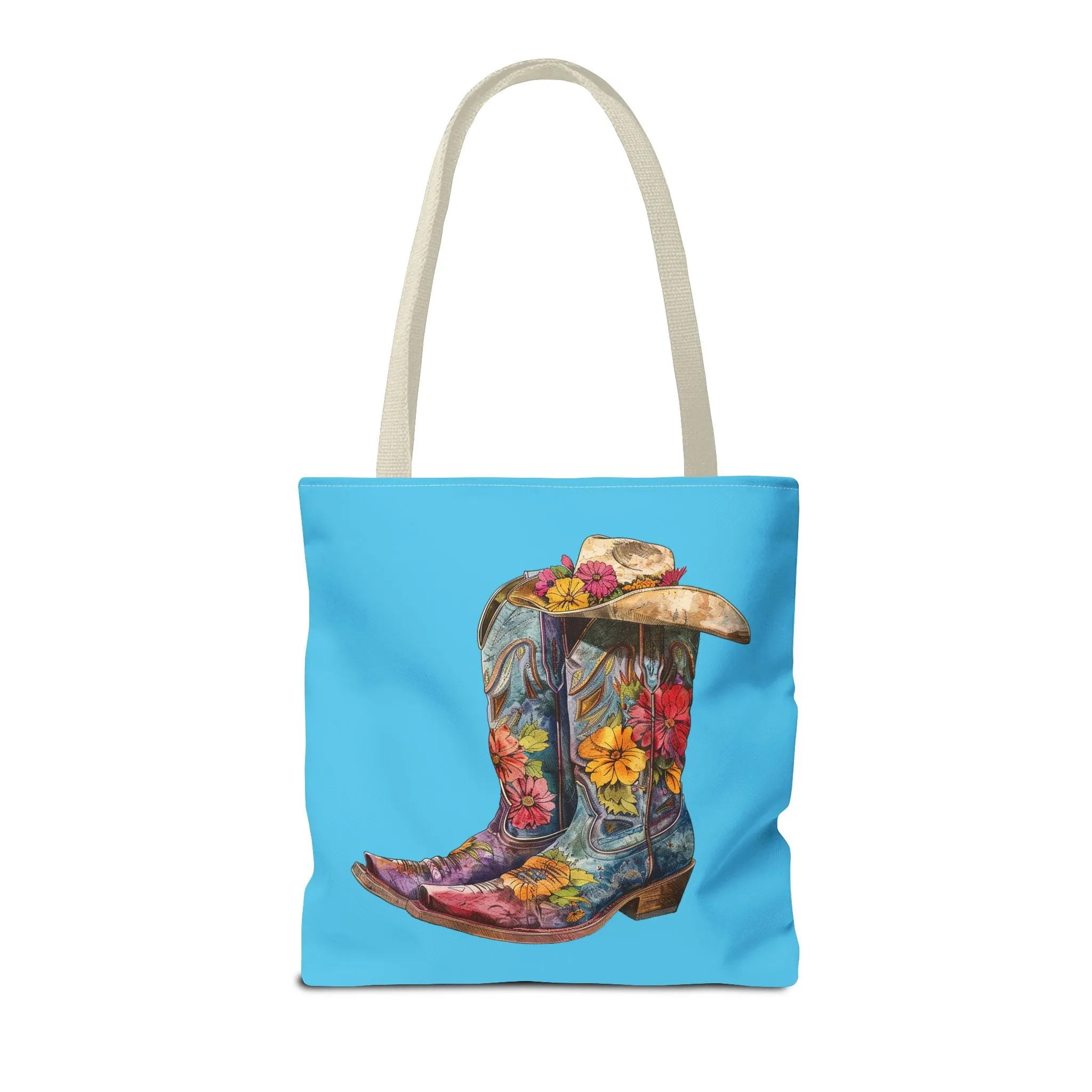 Legendary Lone Star Cowgirl Tote Bag - Step into Western Elegance! Available in 3 sizes.