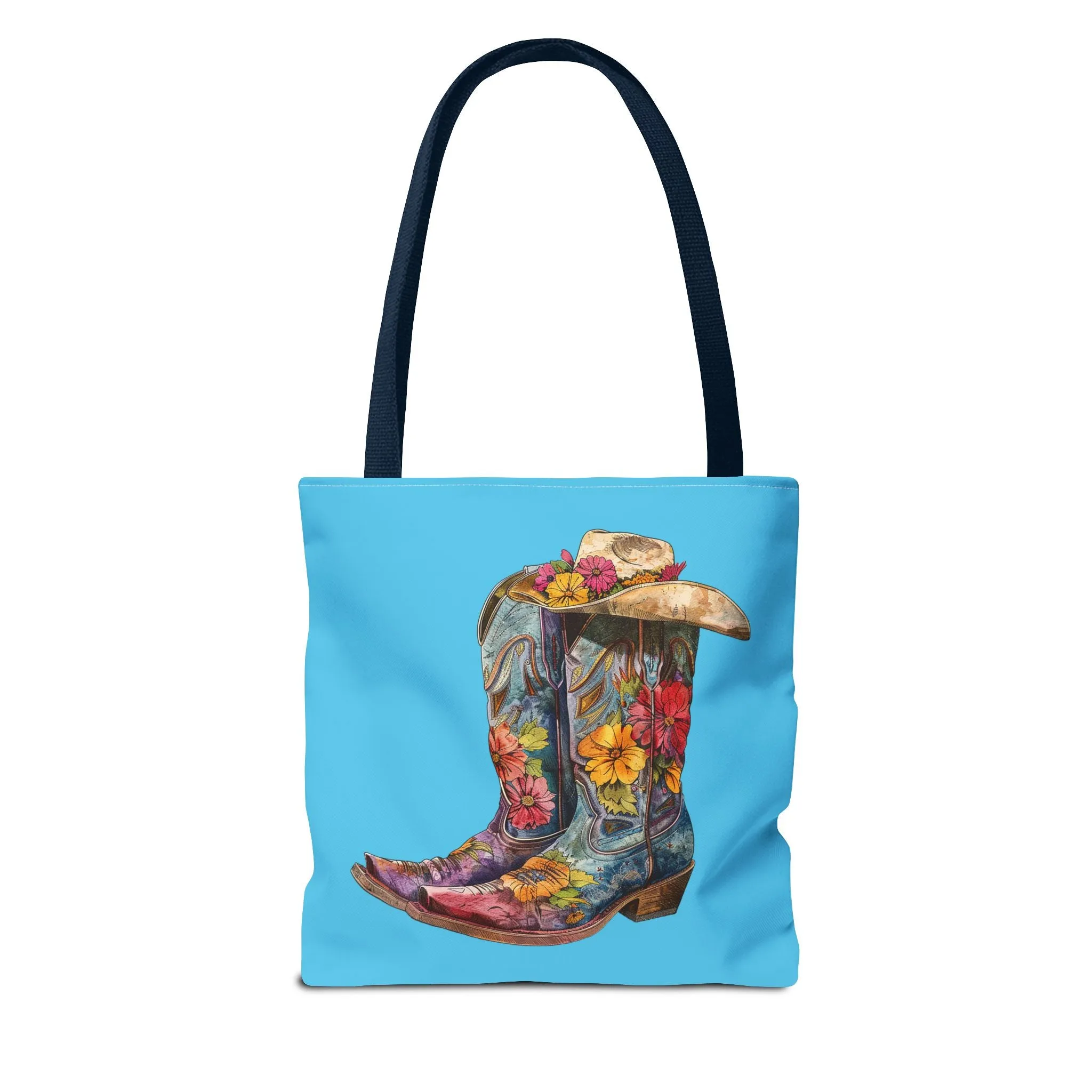 Legendary Lone Star Cowgirl Tote Bag - Step into Western Elegance! Available in 3 sizes.
