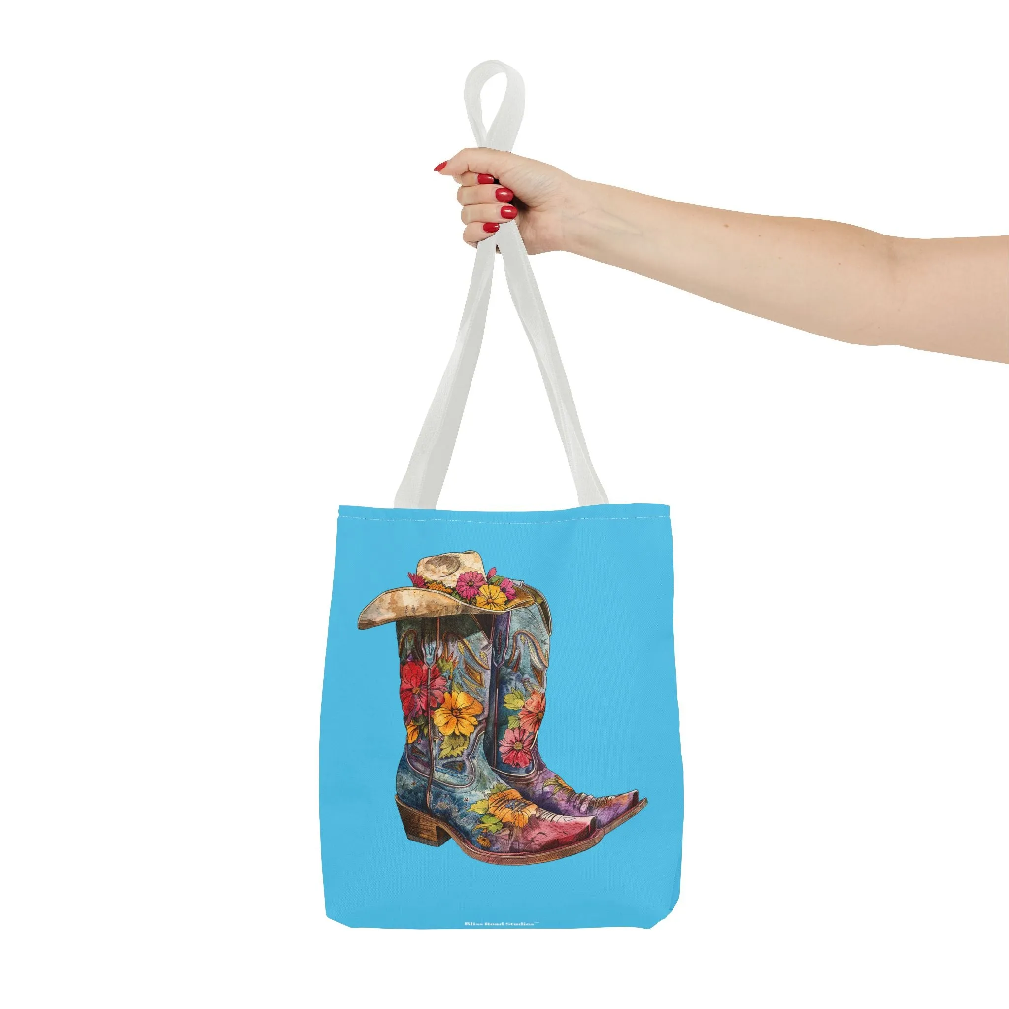 Legendary Lone Star Cowgirl Tote Bag - Step into Western Elegance! Available in 3 sizes.