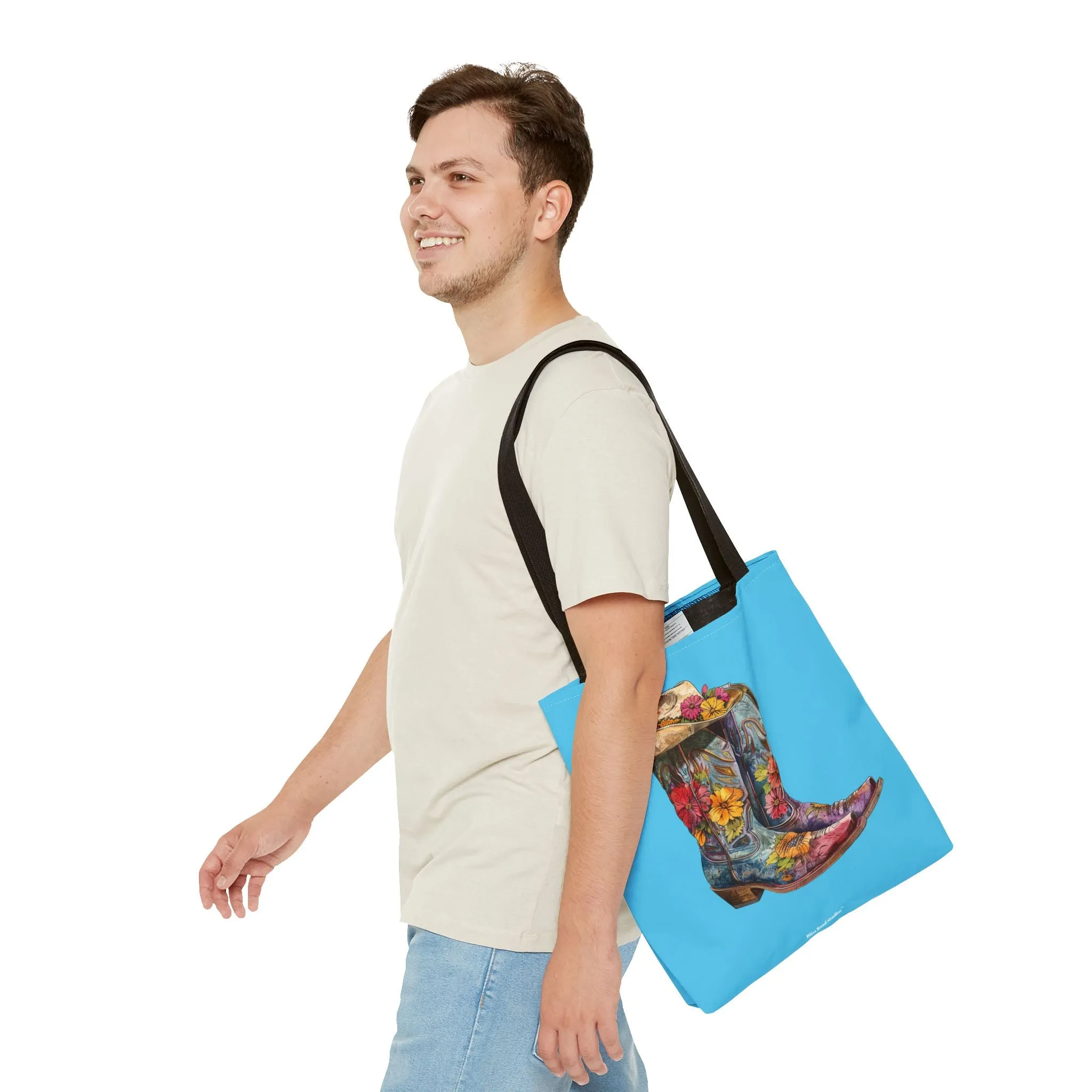 Legendary Lone Star Cowgirl Tote Bag - Step into Western Elegance! Available in 3 sizes.