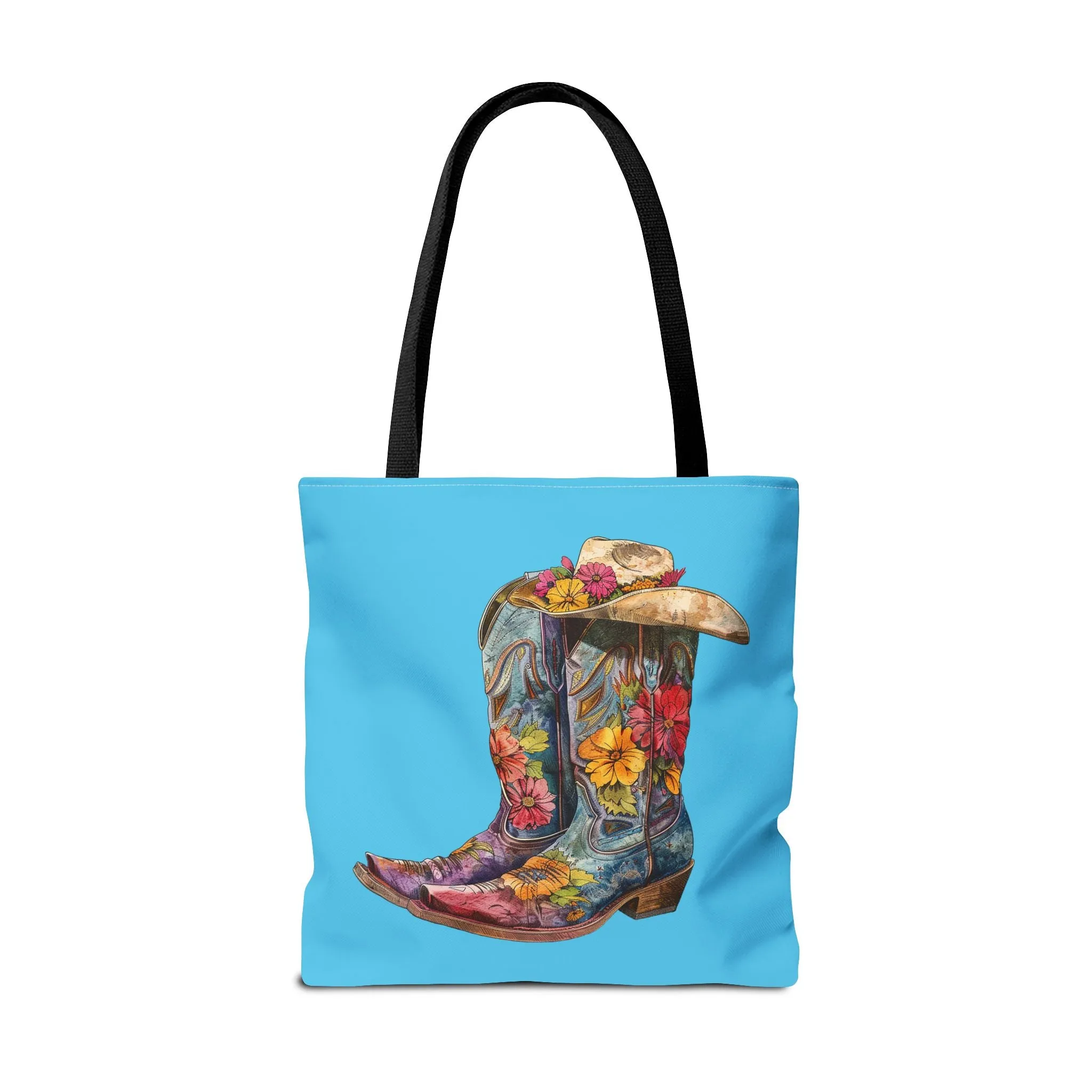 Legendary Lone Star Cowgirl Tote Bag - Step into Western Elegance! Available in 3 sizes.