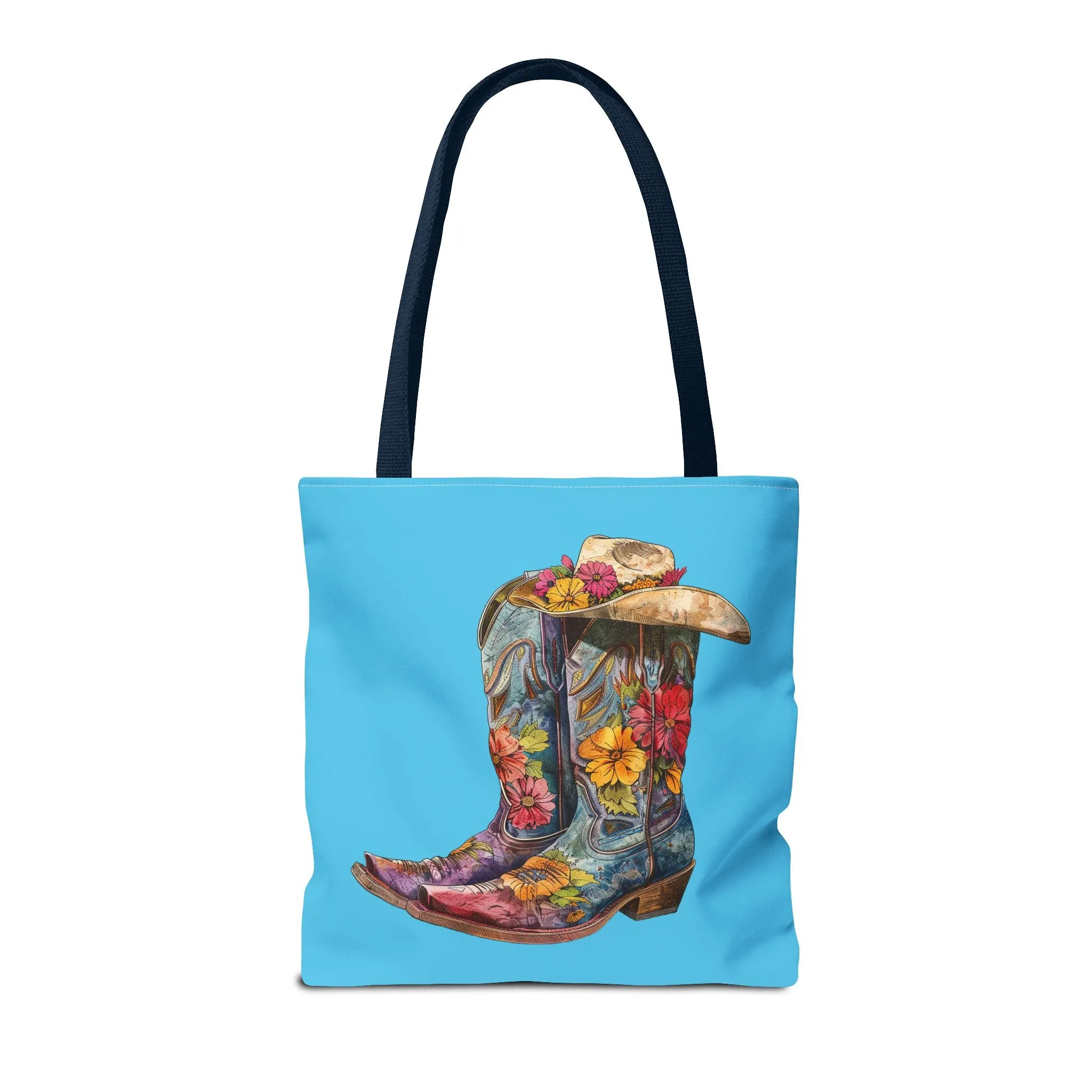 Legendary Lone Star Cowgirl Tote Bag - Step into Western Elegance! Available in 3 sizes.