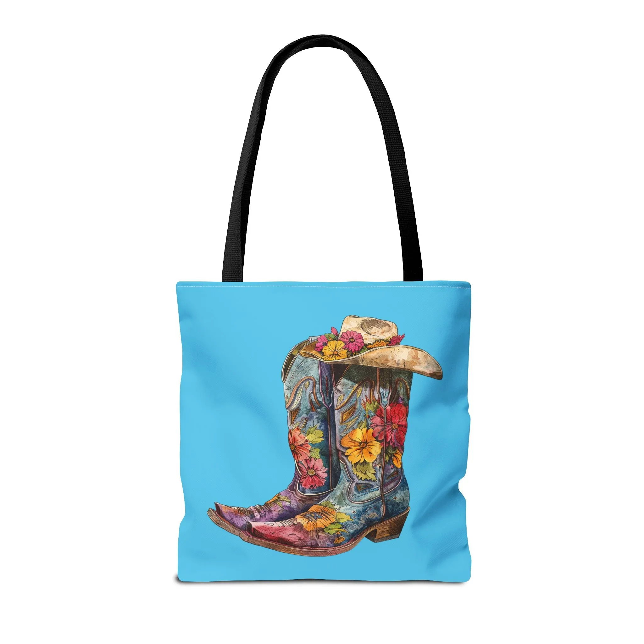 Legendary Lone Star Cowgirl Tote Bag - Step into Western Elegance! Available in 3 sizes.