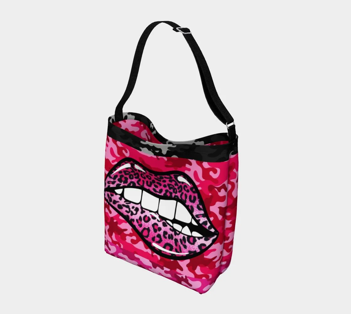 Leopard Flash Neoprene Tote