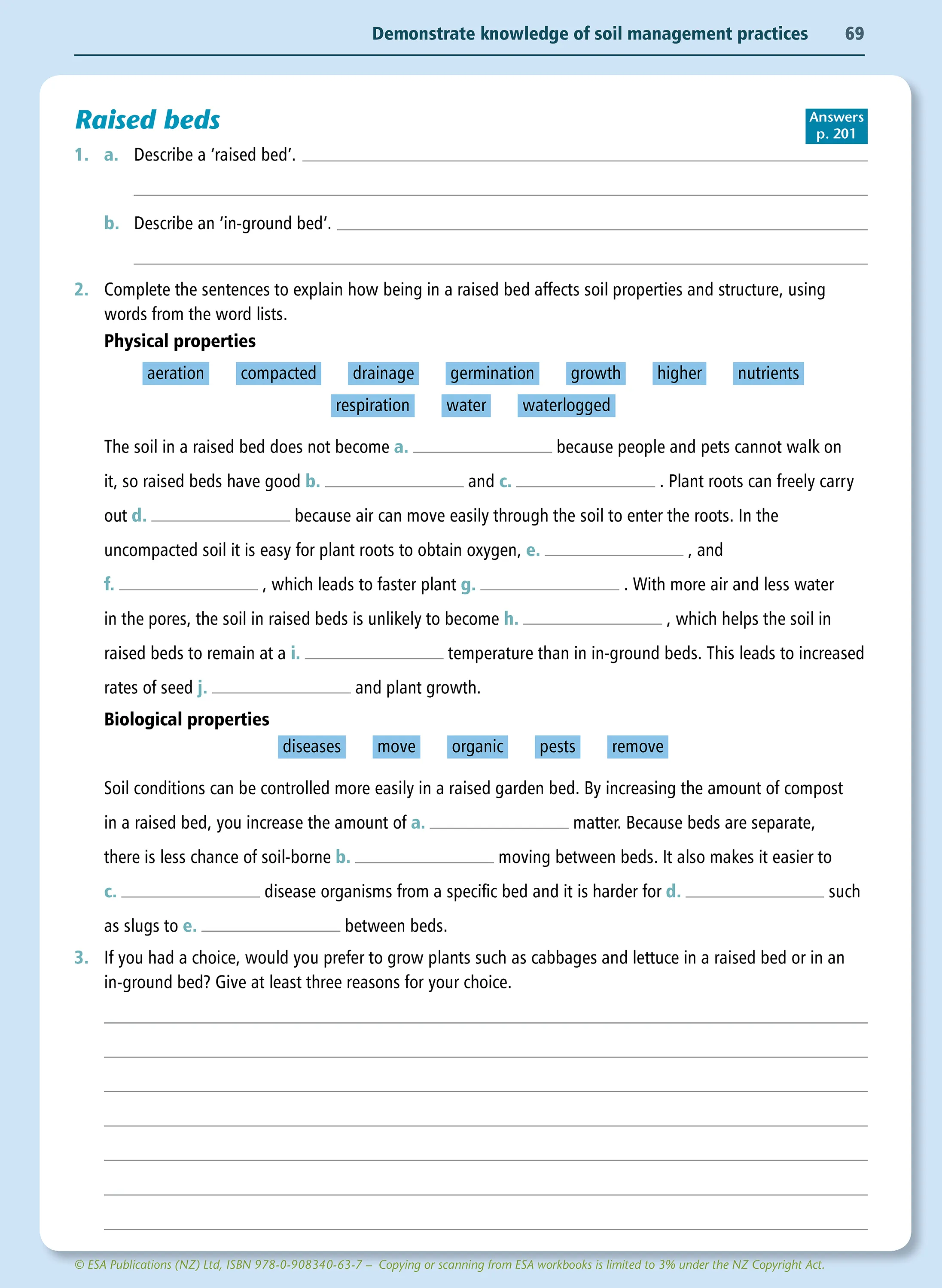 Level 1 Horticulture Learning Workbook
