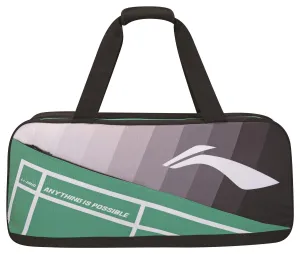 Li-Ning Court Plus Badminton Duffle Bag - Black / White / Green