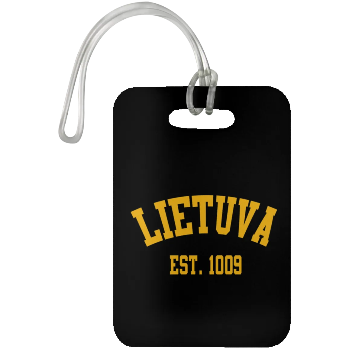 Lietuva Est. 1009 - Luggage Bag Tag