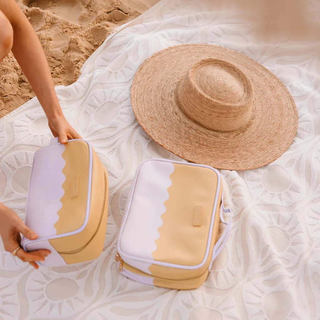 Lilac Ripple Wash Bag
